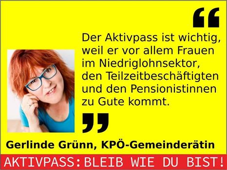 Statement Gerlinde Grünn